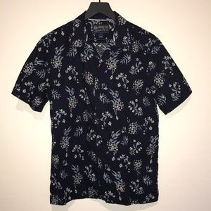 Casual Short Sleeve Button Down